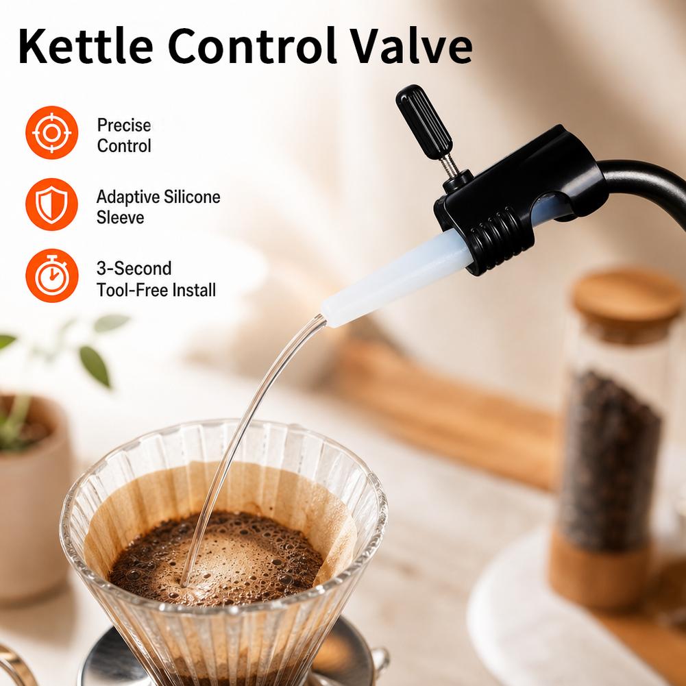 Pour Over Kettle - Coffee Tea Tool Water Control Valve
