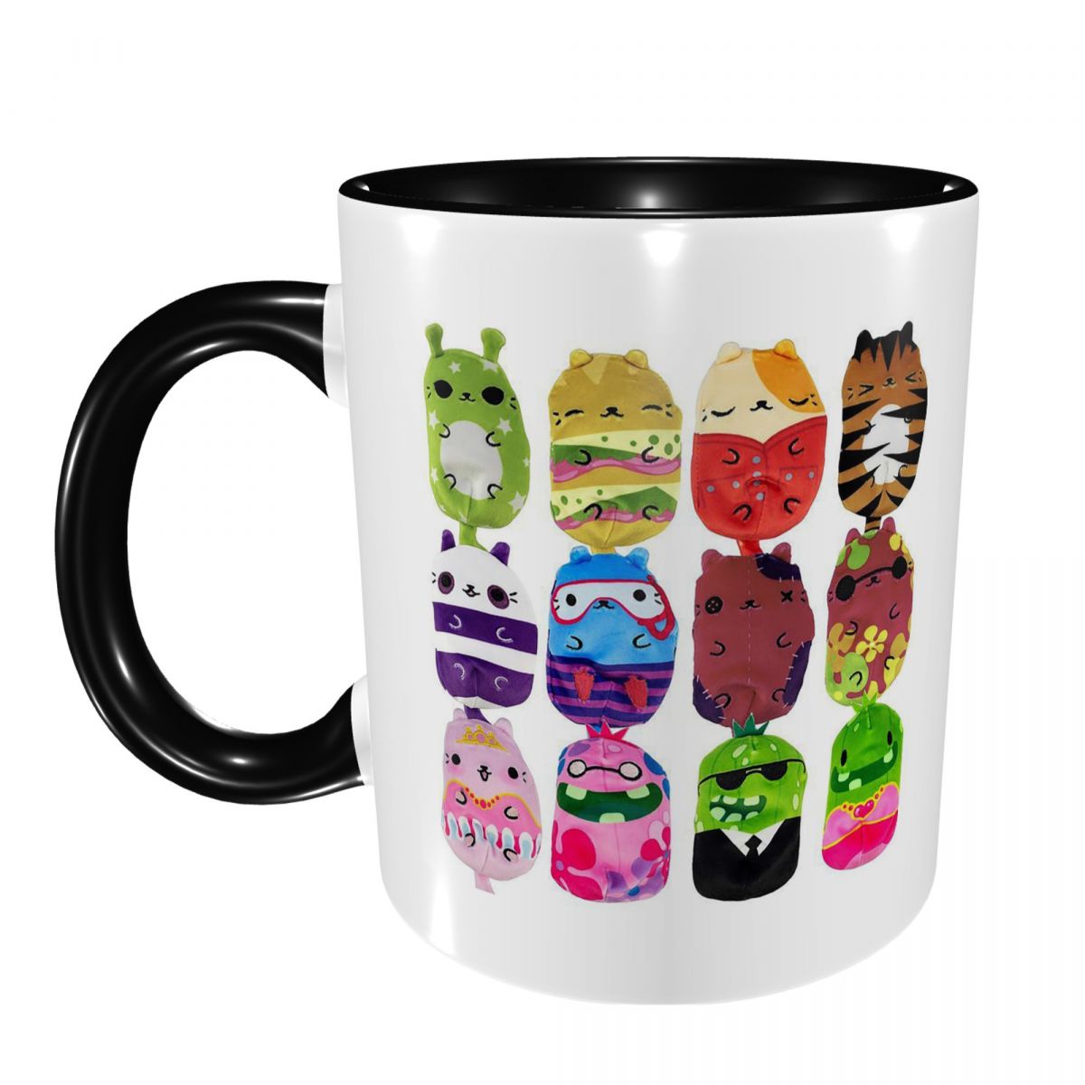 Coffee Vs Tea - Cats Vs Pickles 12-Pack Mug Funny