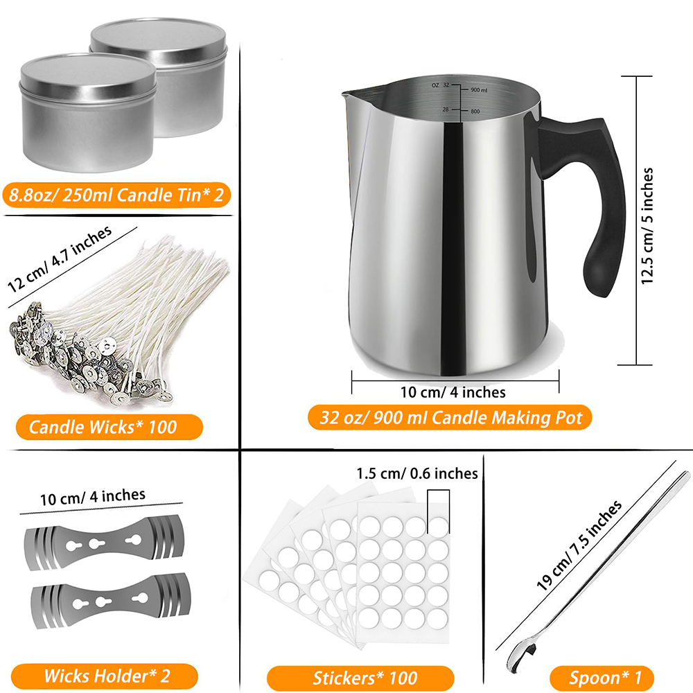 Candle Making Starter Kit Supp - đánh giá và giá Pour Over Kettle