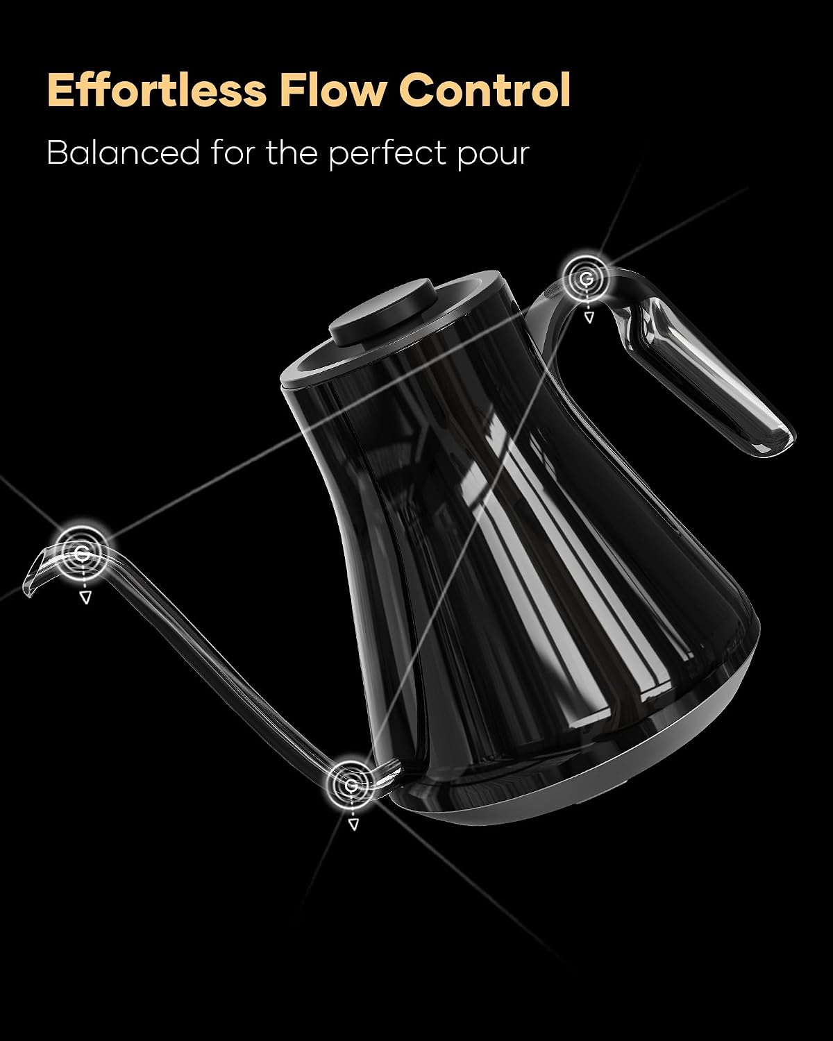 Gooseneck Electric Kettle, ±1° - đánh giá và giá Pour Over Kettle