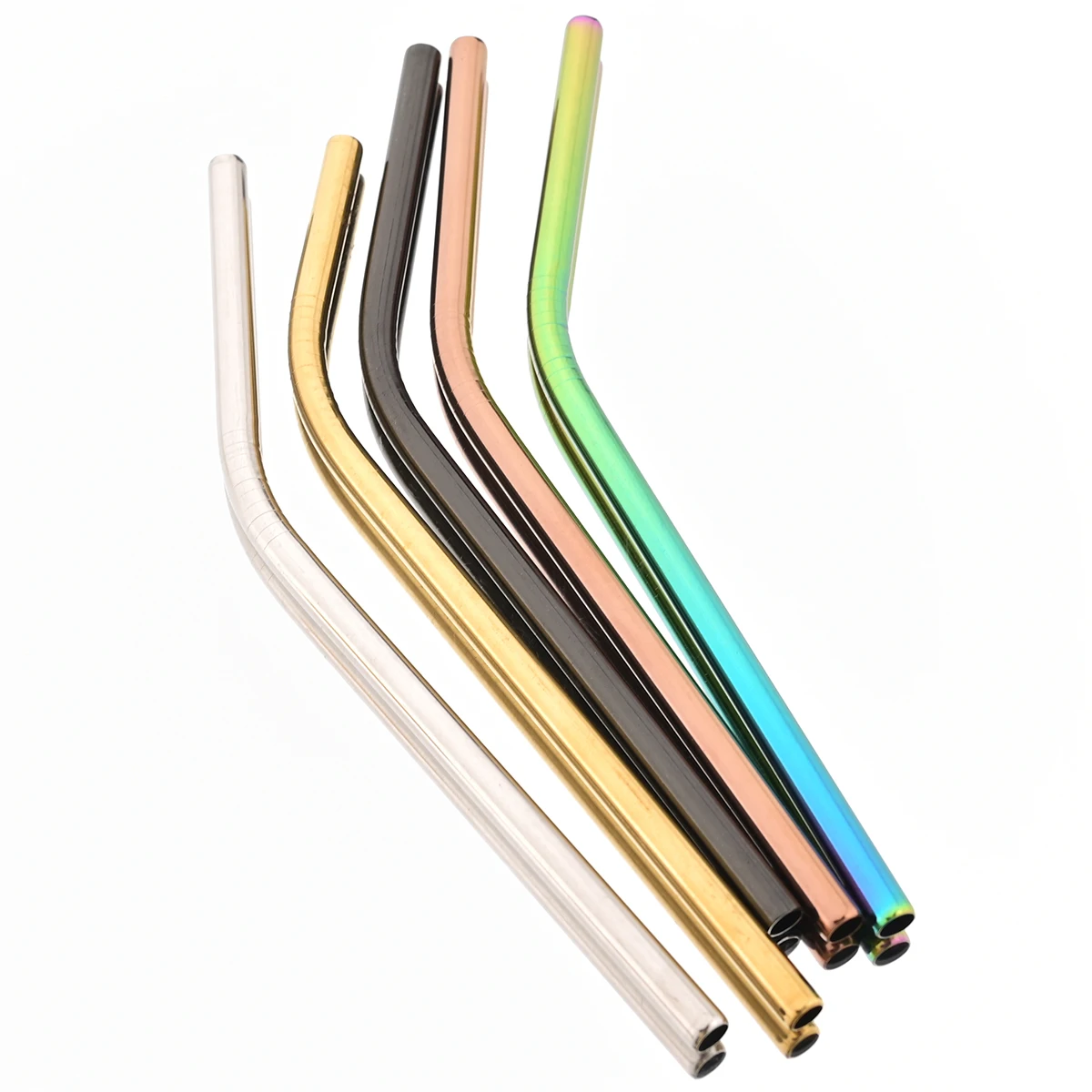 4pcs Reusable Metal Bent Straw - đánh giá và giá Coffee Tea Bags