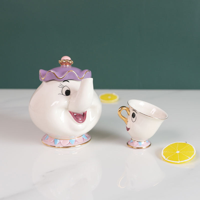 Hot Teapot Cartoon Beauty And  - đánh giá và giá Coffee Tea Room