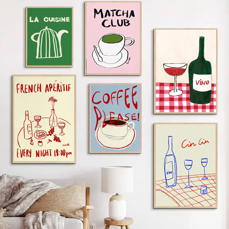 1PC frameless decorative art p - đánh giá và giá Draw Coffee And Tea